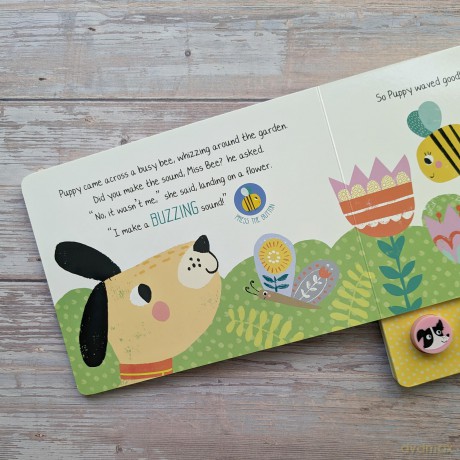 What Did Puppy Hear Children's Press and Play Sound Book - Louise (I) Anglicas [KSIĄŻKA]