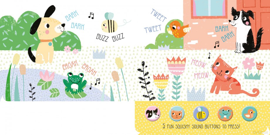 What Did Puppy Hear Children's Press and Play Sound Book - Louise (I) Anglicas [KSIĄŻKA]