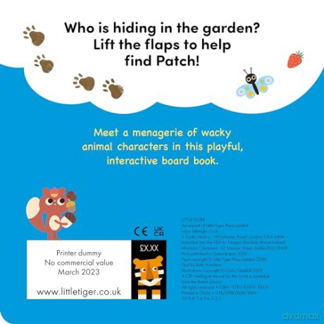 Where's My Pet Patch: With lift-and-find flaps (Where's My Pet, 2) - Beth Hamilton [KSIĄŻKA]