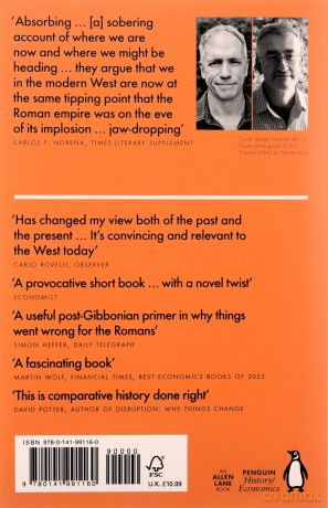 Why Empires Fall: Rome, America and the Future of the West - John Rapley [KSIĄŻKA]