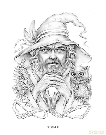 Wildflower Folk Coloring Book - Christine Karron [KSIĄŻKA]