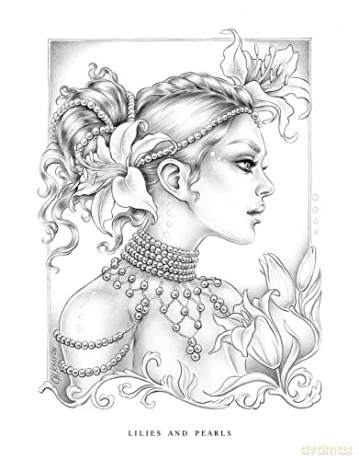 Wildflower Folk Coloring Book - Christine Karron [KSIĄŻKA]
