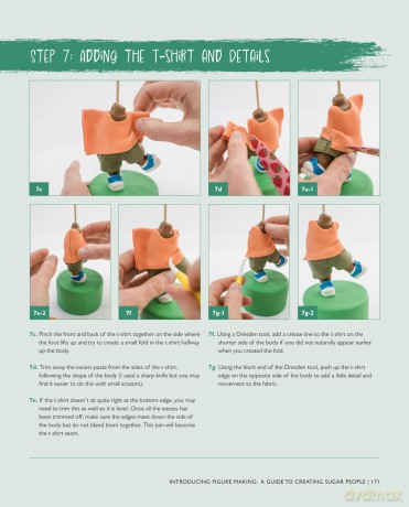 Zoe's Fancy Cakes: Introducing Figure Making: A guide to creating sugar people - Zoe Hopkinson [KSIĄŻKA]