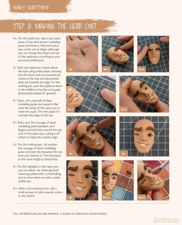 Zoe's Fancy Cakes: Introducing Figure Making: A guide to creating sugar people - Zoe Hopkinson [KSIĄŻKA]