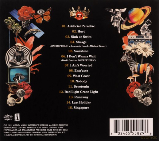 Onerepublic: Artificial Paradise [CD]
