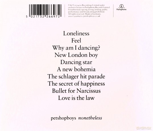 Pet Shop Boys: Nonetheless [CD]