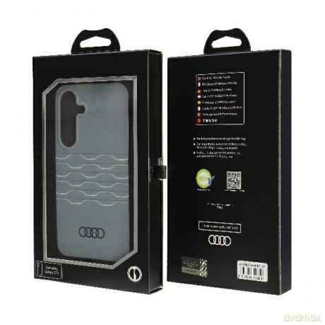 Audi nakładka do Samsung Galaxy S24 AU-IMLS24-A6/D3-GY szara IML