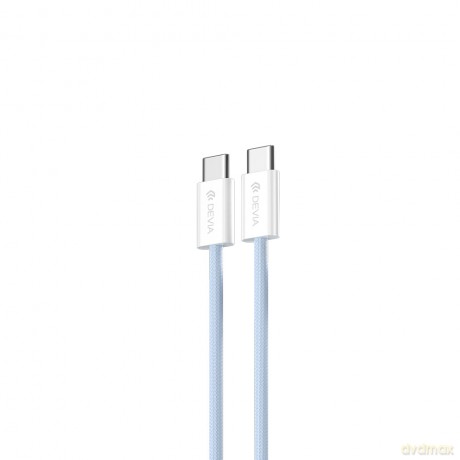Devia kabel Smart EC325 PD USB-C - USB-C 1,0 m 60W 3A niebieski