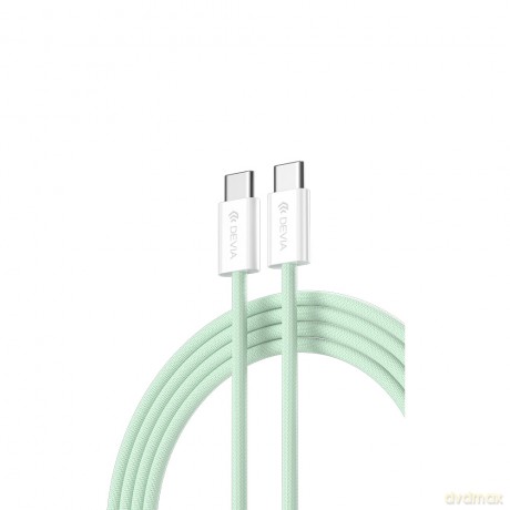Devia kabel Smart EC325 PD USB-C - USB-C 1,0 m 60W 3A zielony
