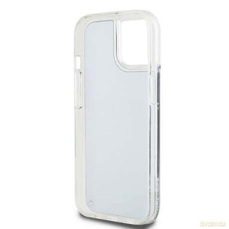 DKNY nakładka do iPhone 15 6,1" DKHCP15SLBNAEK czarna HC liquid glitters w arch logo