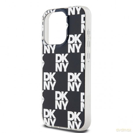 DKNY nakładka do iPhone 15 Pro Max 6,7" DKHCP15XHDLCEK czarna HC PC TPU checkered pattern