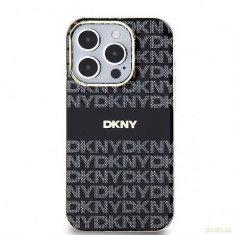 DKNY nakładka do iPhone 15 Pro Max 6,7" DKHMP15XHRHSEK czarna hc pc tpu checkered pattern