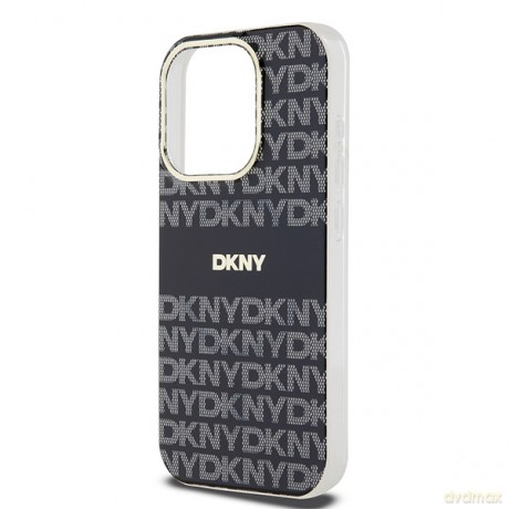 DKNY nakładka do iPhone 15 Pro Max 6,7" DKHMP15XHRHSEK czarna hc pc tpu checkered pattern
