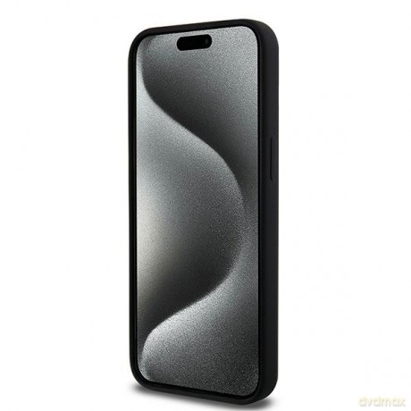 DKNY nakładka do iPhone 15 Pro Max 6,7" DKHMP15XSNYACH czarna HC Magsafe silicone w arch logo