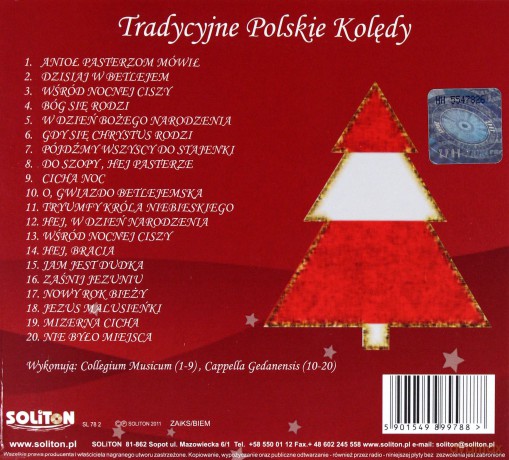 Tradycyjne polskie kolędy [CD]