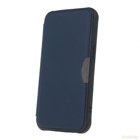 Etui Smart Carbon do iPhone 15 Pro 6,1" granatowe
