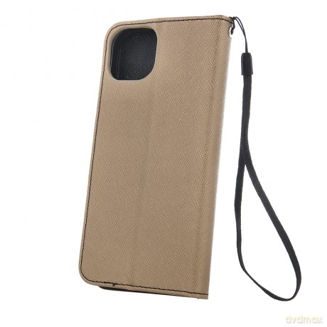 Etui Smart Fancy do Motorola Moto E13 czarno-złote