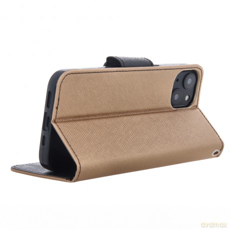 Etui Smart Fancy do Samsung Galaxy A05 czarno-złote