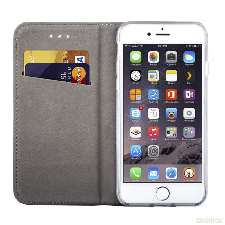 Etui Smart Magnet do Motorola Moto G34 5G czerwone