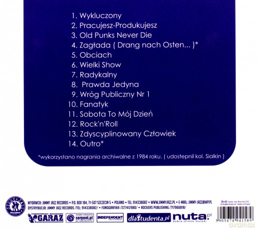 Wc : Punk jest niemodny [CD]+[DVD]