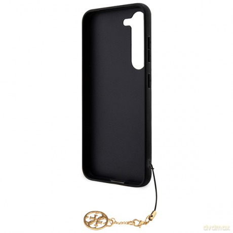 Guess nakładka do Samsung Galaxy A35 GUHCSA35GF4GGR czarna HC PU 4G with charm
