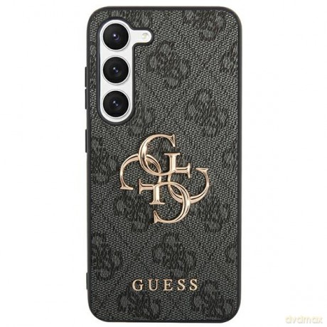 Guess nakładka do Samsung Galaxy A55 GUHCSA554GMGGR czarna HC PU big 4G metal logo