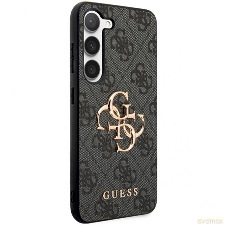 Guess nakładka do Samsung Galaxy A55 GUHCSA554GMGGR czarna HC PU big 4G metal logo