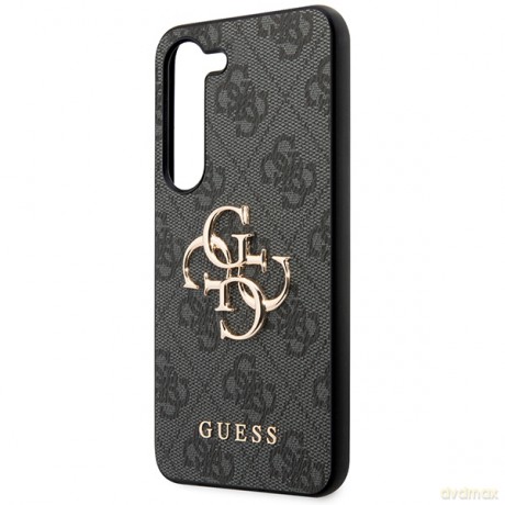 Guess nakładka do Samsung Galaxy A55 GUHCSA554GMGGR czarna HC PU big 4G metal logo