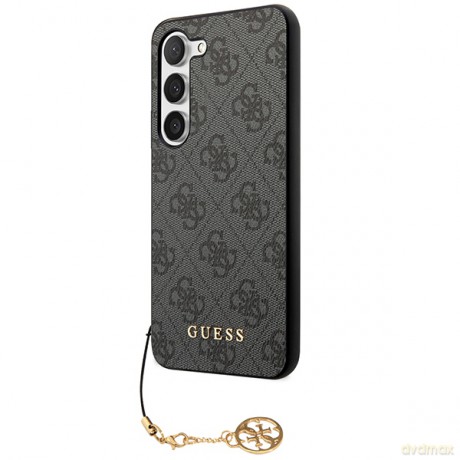 Guess nakładka do Samsung Galaxy A55 GUHCSA55GF4GGR czarna HC PU 4G with charm