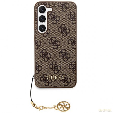 Guess nakładka do Samsung Galaxy S24 Plus S926 GUHCS24MGF4GBR brązowa hardcase 4G Charms Collection