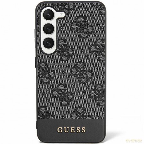 Guess nakładka do Samsung Galaxy S24 S921 GUHCS24SG4GLGR czarna hardcase 4G Stripe Collection