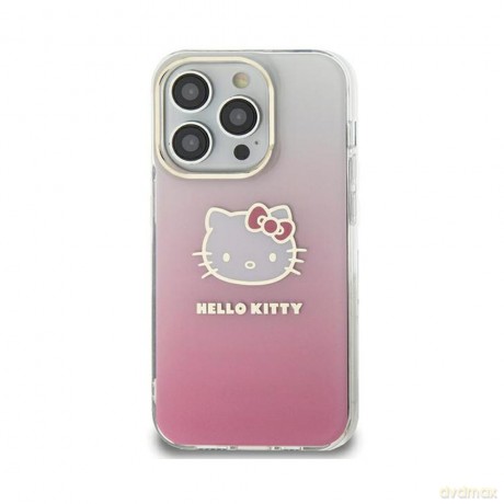 Hello Kitty nakładka do Samsung Galaxy A55 HKHCSA55HDGKEP różowa HC IML gradient electrop kitty head
