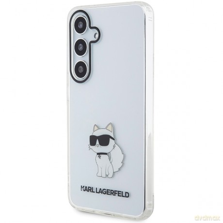 Karl Lagerfeld nakładka do Samsung Galaxy S24 Plus KLHCS24MHNCHTCT transparentna HC IML NFT CHOUPETTE