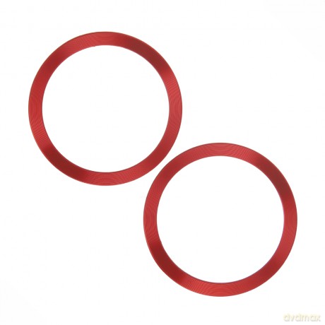 Metal Ring (2szt.) czerwony