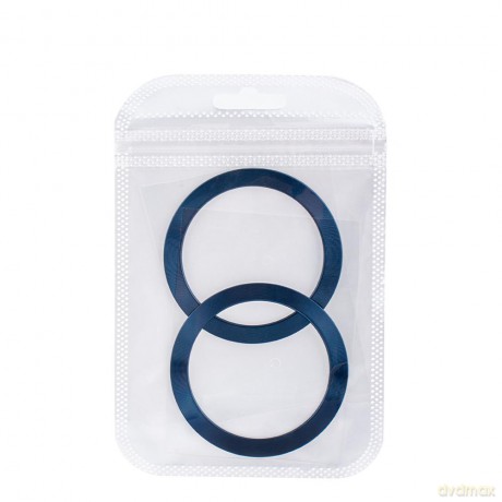 Metal Ring (2szt.) granatowy