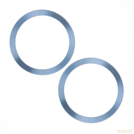Metal Ring (2szt.) jasnoniebieski