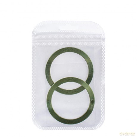 Metal Ring (2szt.) zielony