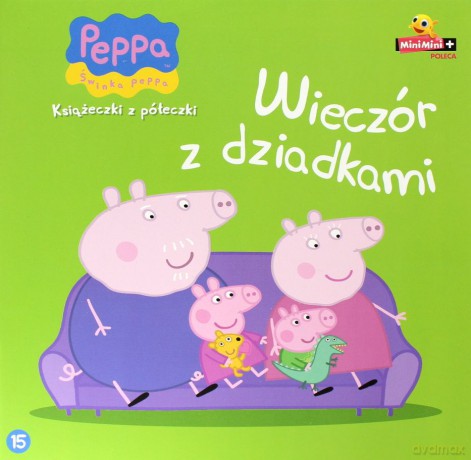 Świnka Peppa. Książeczki z półeczki: Wieczór z dziadkami [KSIĄŻKA]