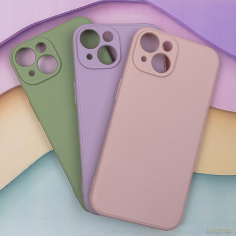 Nakładka Matt TPU do iPhone 14 6,1" liliowy