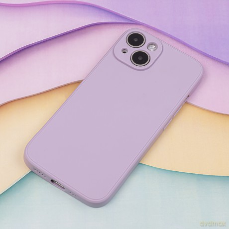 Nakładka Matt TPU do iPhone 15 6,1" liliowy