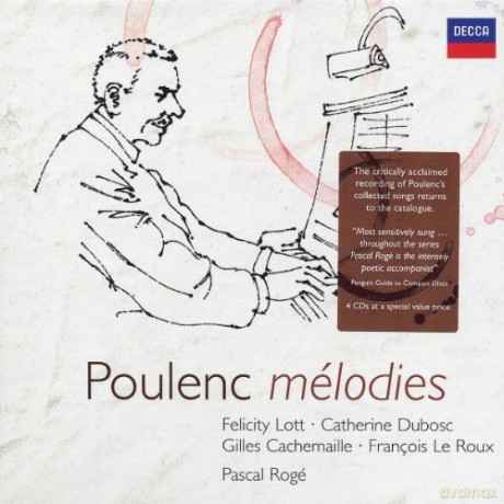 Poulenc Francis: Poulenc:Songs [4CD]