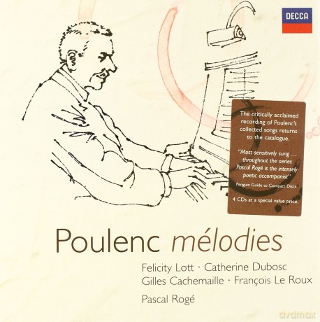 Poulenc Francis: Poulenc:Songs [4CD]