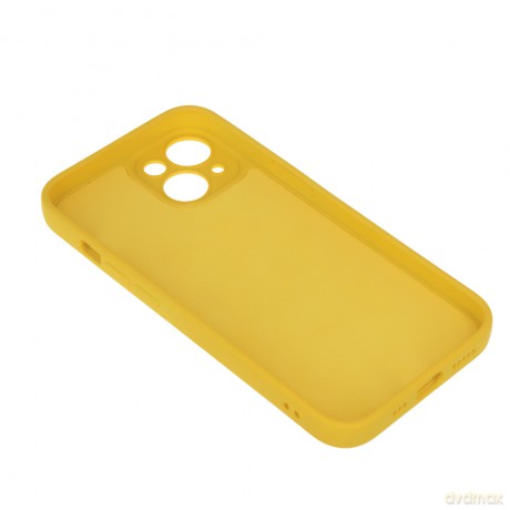 Nakładka Silicon do iPhone 14 6,1" żółty
