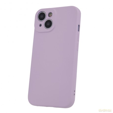 Nakładka Silicon do iPhone 15 6,1" liliowy