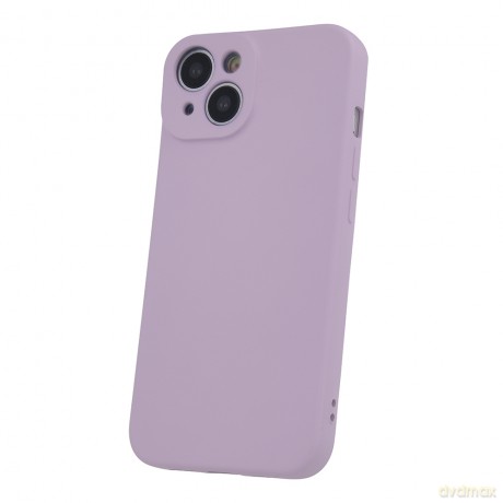 Nakładka Silicon do iPhone 15 6,1" liliowy