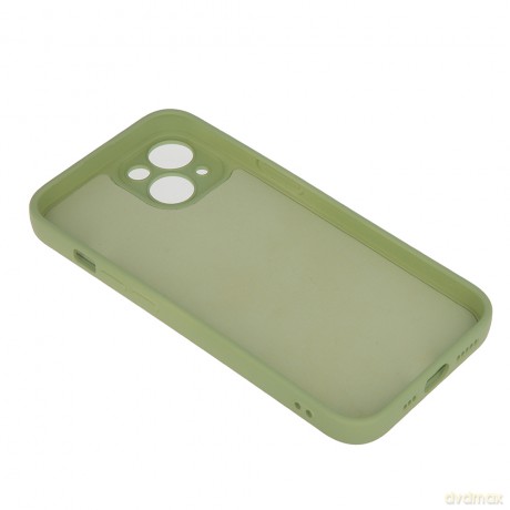 Nakładka Silicon do iPhone 15 6,1" miętowy