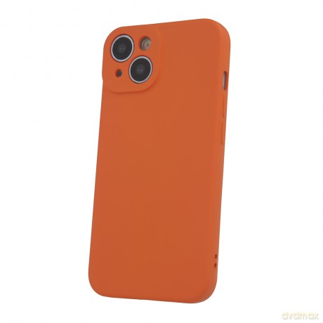 Nakładka Silicon do iPhone 15 6,1" pomarańczowy