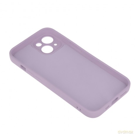 Nakładka Silicon do iPhone 15 Pro Max 6,7" liliowy