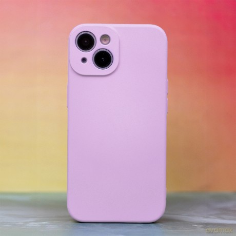 Nakładka Silicon do Samsung Galaxy A35 5G liliowy
