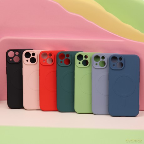 Nakładka Simple Color Mag do iPhone 11 czerwona